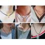 Mixiueuro 2mm Leather Chain Necklace Black Waterproof Braided Wax Rope Chain With Upgrade Ultra Thin Light New Models Titanium steel Clasp, for Men Women children