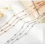 JUPPE Minimalist Anklet Ankle Bracelet Foot Chain with Heart Zircon Charms Beach Jewelry for Women and Girls