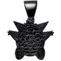 LKV Hip Hop Elf Pokemon Zircon Iced Out CZ Stone Gold Gengar Pendant Necklace