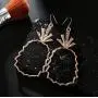CanB Geometry Pineapple Dangle Earrings Drop Jewelry Ear Studs for Women Girls CanB Geometry Pineapple Dangle Earrings Drop Jewelry Ear Studs for Women Girls