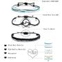 Wave Anklet for Women Vsco Bracelet Sunflower Braided Rope Bracelet Friendship Bohemian Handmade Bracelet Waterproof Anklet for Girls