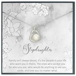 Step Daughter Gift from Stepfather Gifts for Step Daughter Quotes Jewelry Gifts Wedding