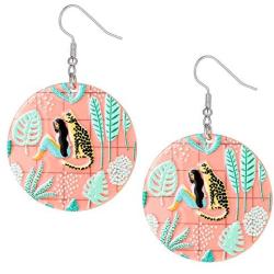 MTSCE Statement Earrings for Women Girls, Acrylic Geometric Earrings Resin Acetate Drop Dangle Earrings Hoop Earrings Fashion Jewelry