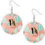 MTSCE Statement Earrings for Women Girls, Acrylic Geometric Earrings Resin Acetate Drop Dangle Earrings Hoop Earrings Fashion Jewelry