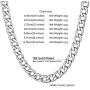 WELRDFG Men Chain Jewelry 5mm/6mm/7mm Wide Stainless Steel Snake chain 18K Gold Plated Figaro Chain Set (Bracelet 8.3 Inch, Necklace 18'' 22'' 26'' 28'' )