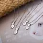 Initial Cat Necklaces Sterling Silver Cat Jewelry for Women Initial Cat Necklaces Sterling Silver Cat Jewelry for Women