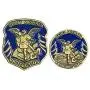 FaithHeart Saint Michael The Archangel Brooches Pin Badges for Clothes Bags Backpacks - Lapel Pins Amulet for Men Women Decoration Jackets Accessory Talisman (Gift Packaging)