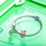 NINAQUEEN Bell Ball Bead Charms 925 Sterling Silver Charms Fit Pandora Bracelets Star Dangle Charm for Bracelet Jewelry Gift for Teen Girls Kids Women Wife Daughter
