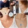FaithHeart Puzzle Matching Necklace Personalized Custom BFF Pendant Necklaces Set for Women Men Family/Team/Classmates Names Jewelry