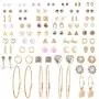 51 Pairs Earrings Set Hoop Earrings Set Earrings for Women Small Hypoallergenic Dangle Drop Statement Earring Set Jewelry Set 51 Pairs Earrings Set Hoop Earrings Set Earrings for Women Small Hypoallergenic Dangle Drop Statement Earring Set Jewelry Set