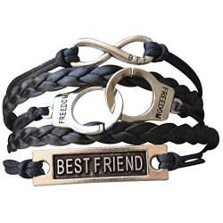 Infinity Collection Best Friend Bracelet, Best Friends Jewelry, Handcuff Bracelet- Perfect