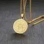 PJ Jewelry The Seal of The Seven Archangels Medallion Pendant Stainless Steel Occult Amulet Necklace with 24'' Chain PJ Jewelry The Seal of The Seven Archangels Medallion Pendant Stainless Steel Occult Amulet Necklace with 24'' Chain