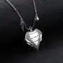 Jewenova Heart Urn Necklace for Ashes Angel Wing Charm Memorial Pendant Cremation Jewelry for Ashes Jewenova Heart Urn Necklace for Ashes Angel Wing Charm Memorial Pendant Cremation Jewelry for Ashes