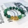 YGLINE 7 Chakra Stone Bead Bracelets Yoga Reiki Healing Crystals Gemstone Beaded Bracelet Friendship Inspirational Charm Bracelet for Women Men YGLINE 7 Chakra Stone Bead Bracelets Yoga Reiki Healing Crystals Gemstone Beaded Bracelet Friendship Inspirational Charm Bracelet for Women Men