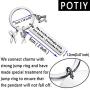 POTIY Hair Stylist Gift Hair Stylist Keychain Hairdresser Gift Barbers Keychain Religious Jewelry Bible Verse Keychain Comb Hair Drier Charm Jewelry Barbers Graduation Gift