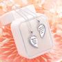 S925 Sterling Silver Best Friend Necklaces Heart 2 Piece Gifts Women Teen Girls Friendship BFF Pendant Necklace Set