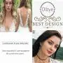 Olbye Rhinestone Crystal Back Necklace Gold Back Drop Necklace Bridal Body Chain Necklace Jewelry for Women and Girls Olbye Rhinestone Crystal Back Necklace Gold Back Drop Necklace Bridal Body Chain Necklace Jewelry for Women and Girls