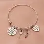 SEIRAA New Beginnings Gift She Took A Deep Breath and Let It Go Bracelet Divorce Gift Encouraging Gift for Her SEIRAA New Beginnings Gift She Took A Deep Breath and Let It Go Bracelet Divorce Gift Encouraging Gift for Her