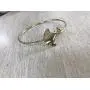 NOUMANDA Women Pretty Jewelry Three Colors Ginkgo Leaf Open Hook Bracelet Bangle NOUMANDA Women Pretty Jewelry Three Colors Ginkgo Leaf Open Hook Bracelet Bangle