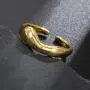 2PCS Plain Gold Rings Classical Plain Stackable Wedding Band Ring Womens Plain Band Knuckle Stacking Rings 18k Gold Plated Ring High Polish Ring Open Adjustable R 2PCS Plain Gold Rings Classical Plain Stackable Wedding Band Ring Womens Plain Band Knuckle Stacking Rings 18k Gold Plated Ring High Polish Ring Open Adjustable R