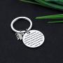 CYTING Polar Bear Gift Polar Bears are Very Strong and Full of Courage & Determination Tribal Bear Keychain Polar Bear Jewelry Motivational Gift for Bear Lovers Family Friends
