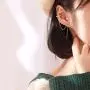 SLUYNZ 925 Sterling Silver Wave Cuff Earrings Wrap Tassel Earrings for Women Teen Girls Threader Earrings Chain SLUYNZ 925 Sterling Silver Wave Cuff Earrings Wrap Tassel Earrings for Women Teen Girls Threader Earrings Chain
