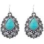 Turquoise Statement Dangle Earrings – Vintage Simple Boho Turquoise Drop Earrings for Women Girls Ladies, Western Blue Bohemian Turquoise Earrings Turquoise Statement Dangle Earrings – Vintage Simple Boho Turquoise Drop Earrings for Women Girls Ladies, Western Blue Bohemian Turquoise Earrings