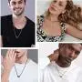 PROSTEEL Gay Pride Necklace,Rainbow,LGBT Jewelry,Love Wins,Equality Necklace,Inspirational Jewelry,Friendship Necklaces,Gift for Him PROSTEEL Gay Pride Necklace,Rainbow,LGBT Jewelry,Love Wins,Equality Necklace,Inspirational Jewelry,Friendship Necklaces,Gift for Him