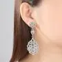 mecresh Wedding Teardrop Dangle Crystal Rhinestone Chandelier Earrings for Brides/Birthday/Party/Dinner Gift mecresh Wedding Teardrop Dangle Crystal Rhinestone Chandelier Earrings for Brides/Birthday/Party/Dinner Gift