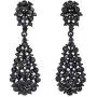 EVER FAITH Womens Austrian Crystal Party Hollow-out Teardrop Dangle Earrings EVER FAITH Womens Austrian Crystal Party Hollow-out Teardrop Dangle Earrings