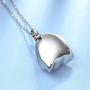UNY Trendy 316L Stainless Steel Evil Skull Pet Urn Ashes Pendant Memorial Ash Keepsake Cremation Jewelry
