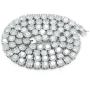 Unisex 3mm 4mm 5mm 1 Row Cubic Zirconia Real Solid 925 Sterling Silver Tennis Chain CZ Choker Necklace 16-30'' ANTI-TARNISH