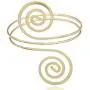 RechicGu Victorian Filigree Swirl Gypsy Boho Armband Upper Arm Cuff Armlet Belly Dance with Gift Box RechicGu Victorian Filigree Swirl Gypsy Boho Armband Upper Arm Cuff Armlet Belly Dance with Gift Box