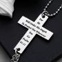 G-Ahora Guardian Angel Cross Car Mirror Accessories Ornaments Car Pendant Home Vehicle Interior Accessories(Order His Angels RMH)