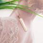 Moon Phase Necklace Bar Pendant Triple Goddess Jewelry