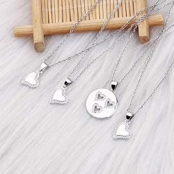 Zuo Bao Mother and 1 2 3 Daughters Necklace Set- Mom and Daughter Jewelry- Gift for Mom