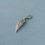 Fourseven Jewelry 925 Sterling Silver Bead Charm Pendant | Angel Wing Charm for Bracelet and Necklace