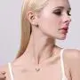 EVER FAITH Womens 925 Sterling Silver CZ Multicolor Enamel Rooster Animal Pendant Necklace Chain Clear EVER FAITH Womens 925 Sterling Silver CZ Multicolor Enamel Rooster Animal Pendant Necklace Chain Clear
