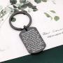 BAUNA Daddy to Be Keychain New Dad Gift Baby Birth Pregnancy Announcement Gift for New Dad Father to Be Jewelry