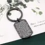 BAUNA Daddy to Be Keychain New Dad Gift Baby Birth Pregnancy Announcement Gift for New Dad Father to Be Jewelry