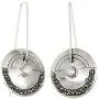 NOVICA Sterling Silver and Cultured Freshwater Pearl Drop Earrings, Moonlight Sand