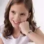 Childrens Sterling Silver Communion Rosary Bracelet with Cultured Pearl and Crystal (6-6.5'') Childrens Sterling Silver Communion Rosary Bracelet with Cultured Pearl and Crystal (6-6.5'')
