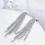 SELOVO Long Chandelier Tassel Dangle Earrings Party Jewelry Clear Austrian Crystal SELOVO Long Chandelier Tassel Dangle Earrings Party Jewelry Clear Austrian Crystal