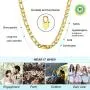 ChainsPro Mens NK 3:1 Figaro Chain Necklace-4/5/6/7.5/8/9/12/13MM Width, 18K Gold Plated/316L Stainless Steel/Black, 18-30'' (Send Gift Box) ChainsPro Mens NK 3:1 Figaro Chain Necklace-4/5/6/7.5/8/9/12/13MM Width, 18K Gold Plated/316L Stainless Steel/Black, 18-30'' (Send Gift Box)