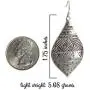 Bohemian Hammered & Engraved Silver Earrings - SPUNKYsoul Collection…