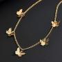 Joyiever Dainty Butterfly Necklace for Women Gold Choker Necklaces Butterfly Choker for Wife Girlfriend Friends Gifts