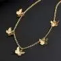 Joyiever Dainty Butterfly Necklace for Women Gold Choker Necklaces Butterfly Choker for Wife Girlfriend Friends Gifts