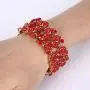 EVER FAITH Womens Austrian Crystal Gorgeous Wedding Knot Elastic Stretch Bracelet EVER FAITH Womens Austrian Crystal Gorgeous Wedding Knot Elastic Stretch Bracelet