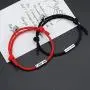 Nicehel 2pcs Customized Engraved Attract Each Other Rope Braided Bracelets Come with Gift Card Jewelry Gift for Couple,Familier,Sisters,Best Friends Nicehel 2pcs Customized Engraved Attract Each Other Rope Braided Bracelets Come with Gift Card Jewelry Gift for Couple,Familier,Sisters,Best Friends