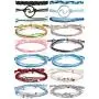 BOMAIL 14-16 Pieces Wave Bracelet Braided Rope Bracelet SetHandmade Adjustable Friendship Bohemian Bracelet Handcrafted Jewelry for Women Girl BOMAIL 14-16 Pieces Wave Bracelet Braided Rope Bracelet SetHandmade Adjustable Friendship Bohemian Bracelet Handcrafted Jewelry for Women Girl